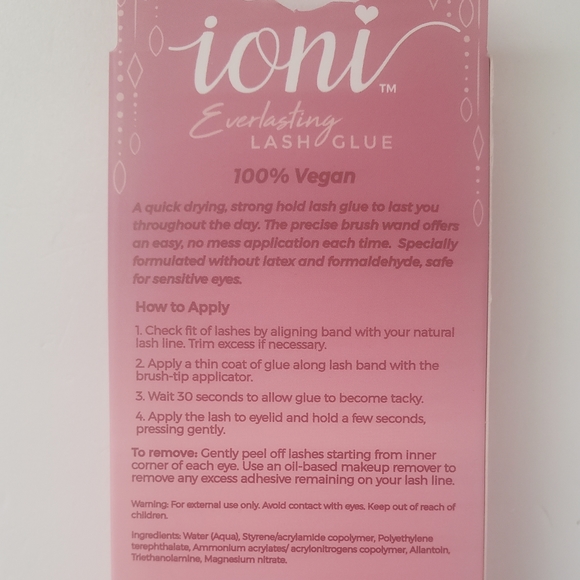 Ioni Makeup 45 Ioni Everlasting Eyelash Glue Poshmark